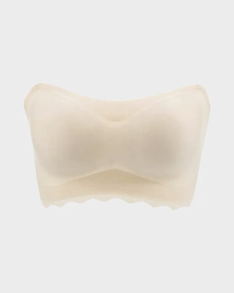 SheCurve® Strapless Invisible Push Up Bra