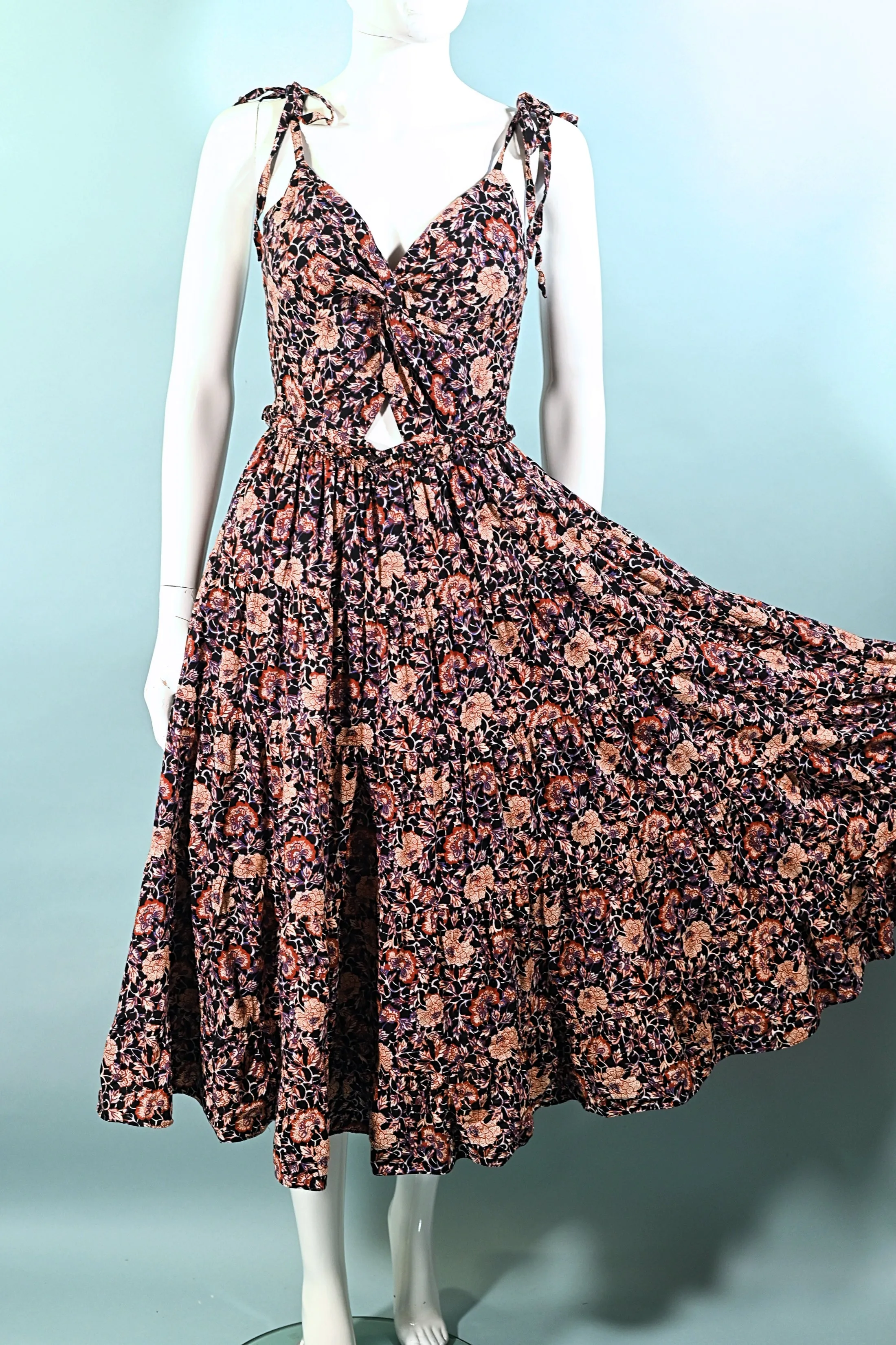 SOLD Pre-Owned Ulla Johnson Summer Dress, Indian Print SZ 0