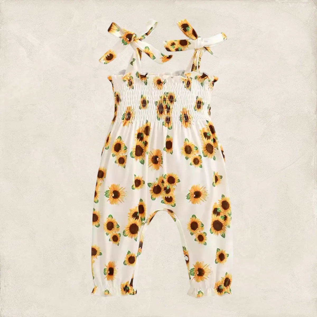 Sunflower Smoked Jumpsuit