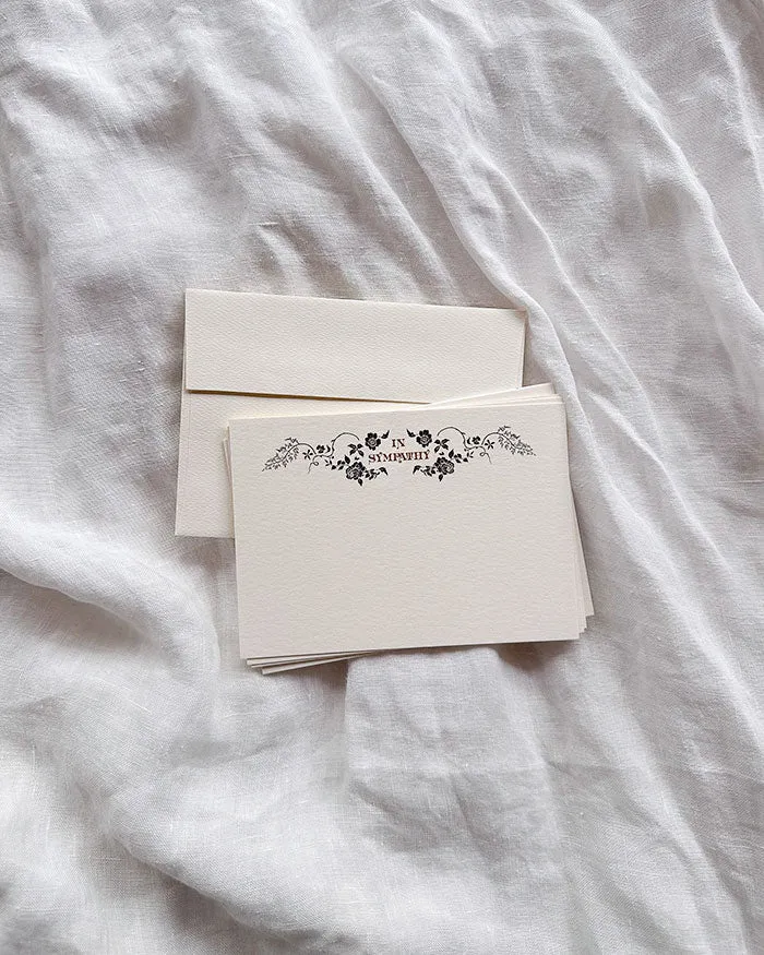 Sympathy Notecard Set