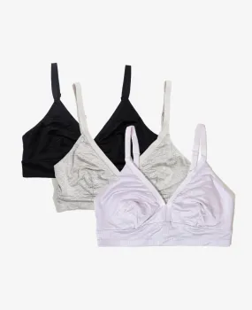 The Effortless Bra: 3-Pack