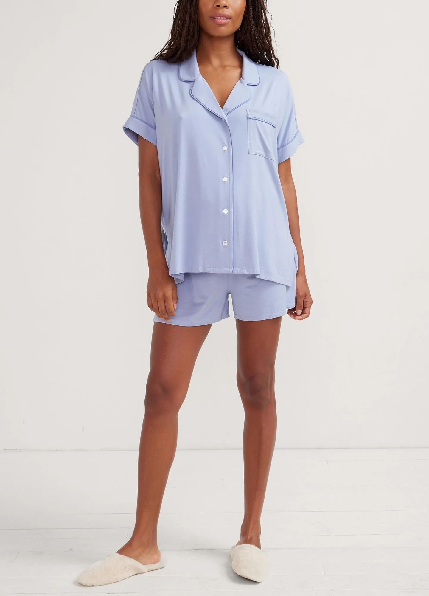 The Ultra Soft Jersey Short Pj Set