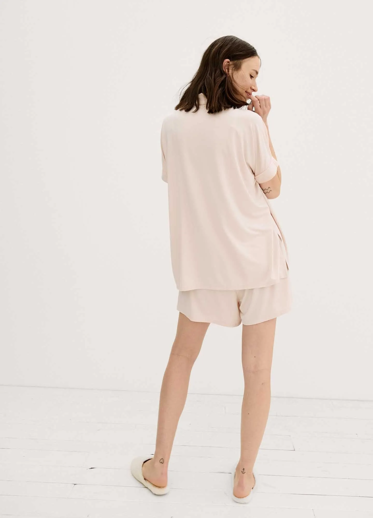 The Ultra Soft Jersey Short Pj Set