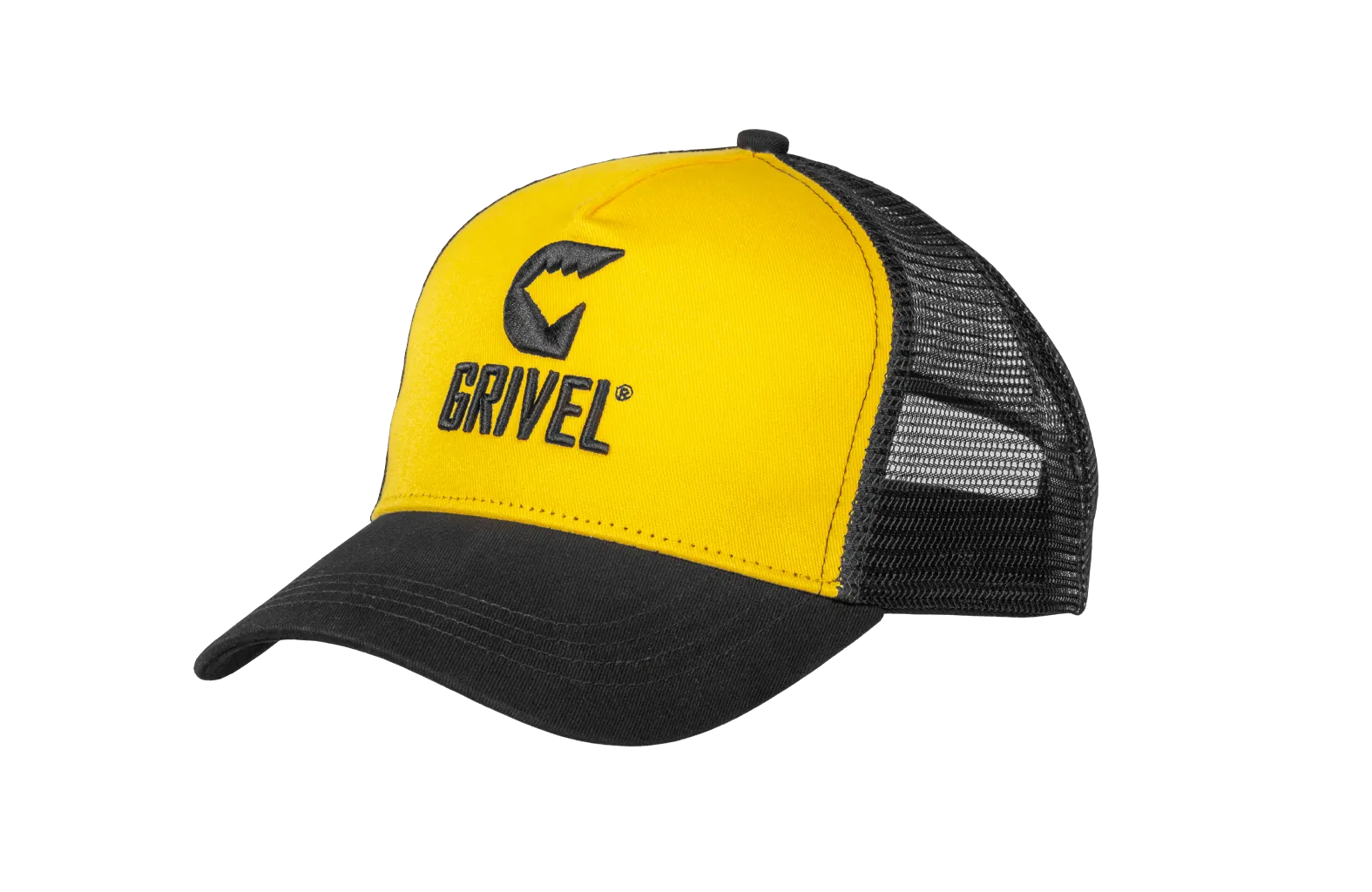 Trucker cap logo yellow