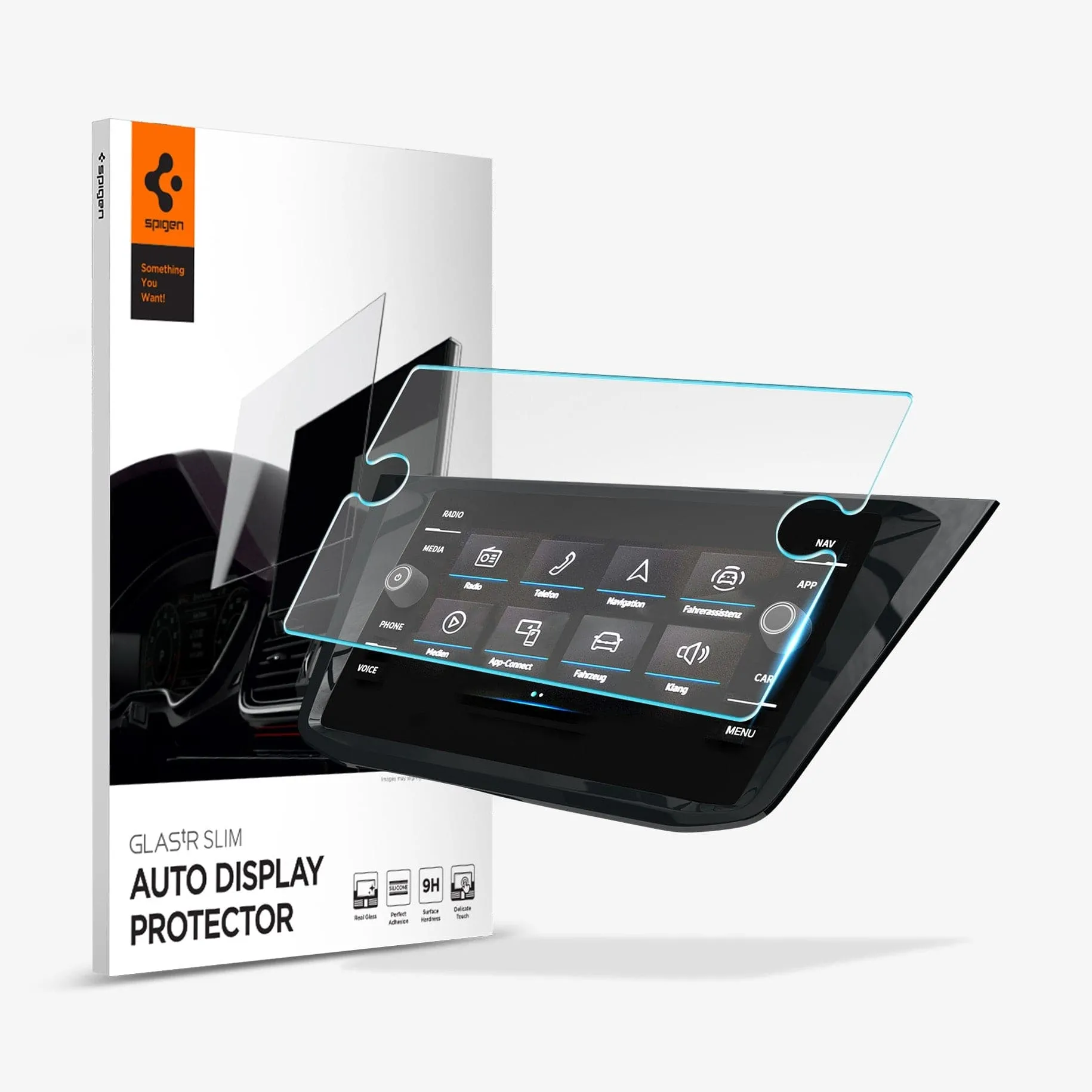 Volkswagen Models - Screen Protector GLAS.tR SLIM | Anti-Glare