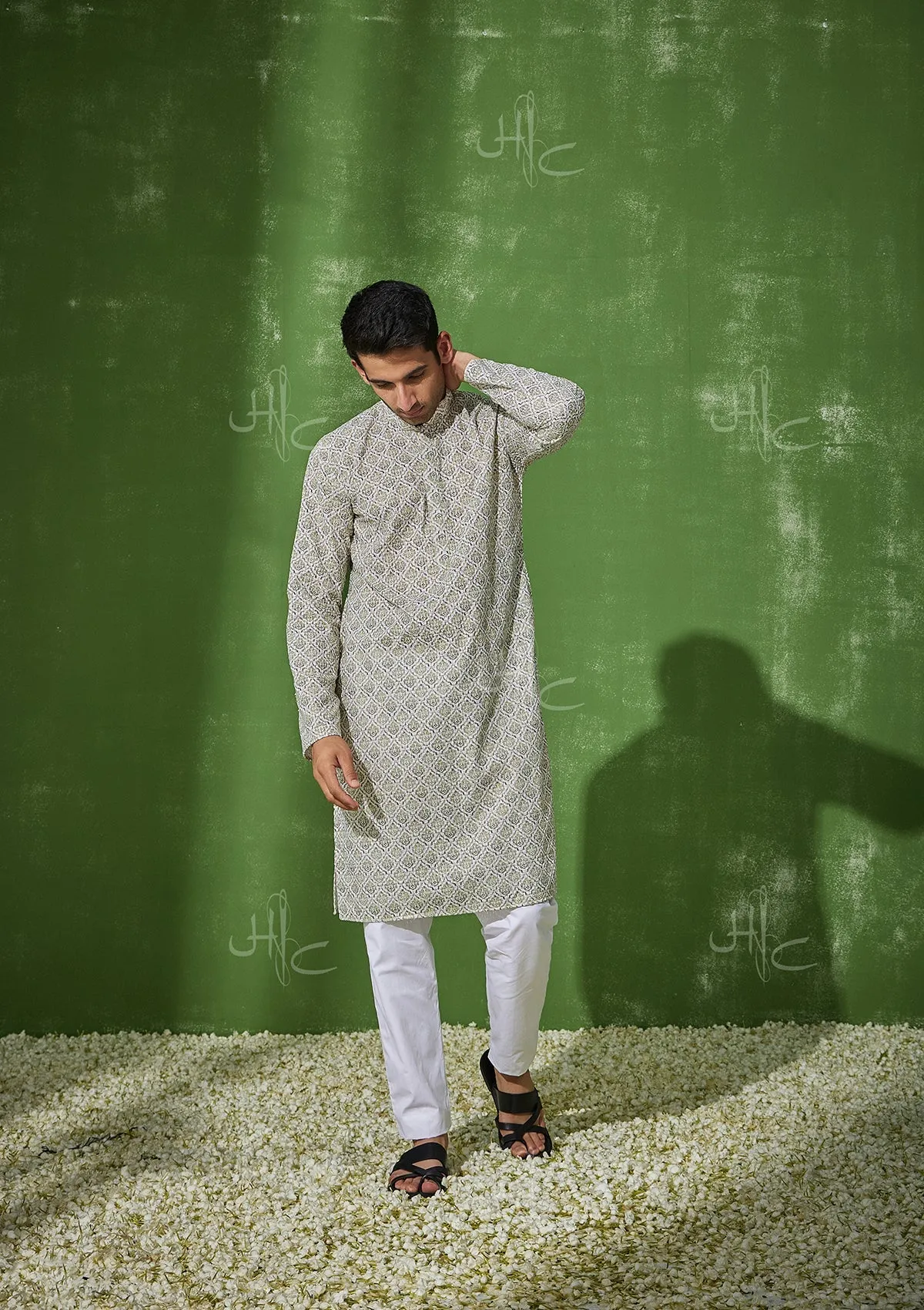 Zaman Cotton Straight Men's Kurta