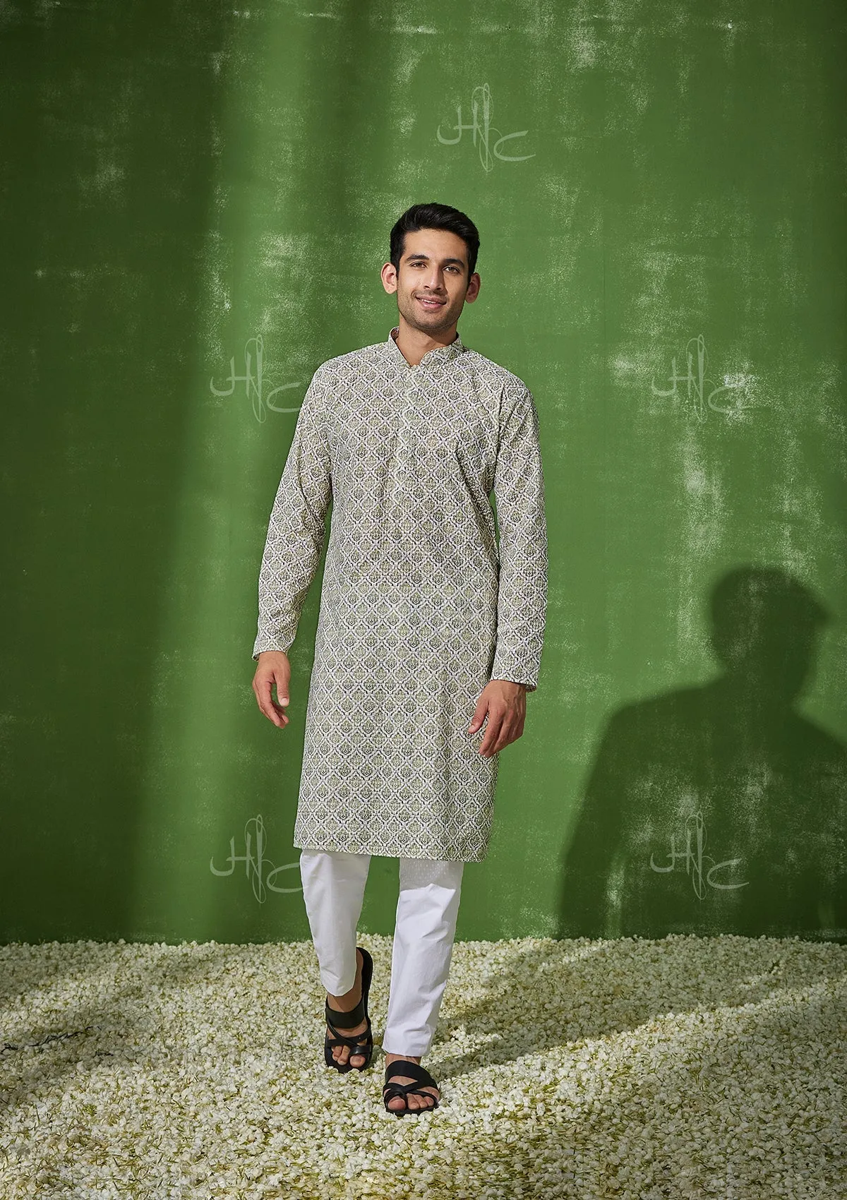 Zaman Cotton Straight Men's Kurta