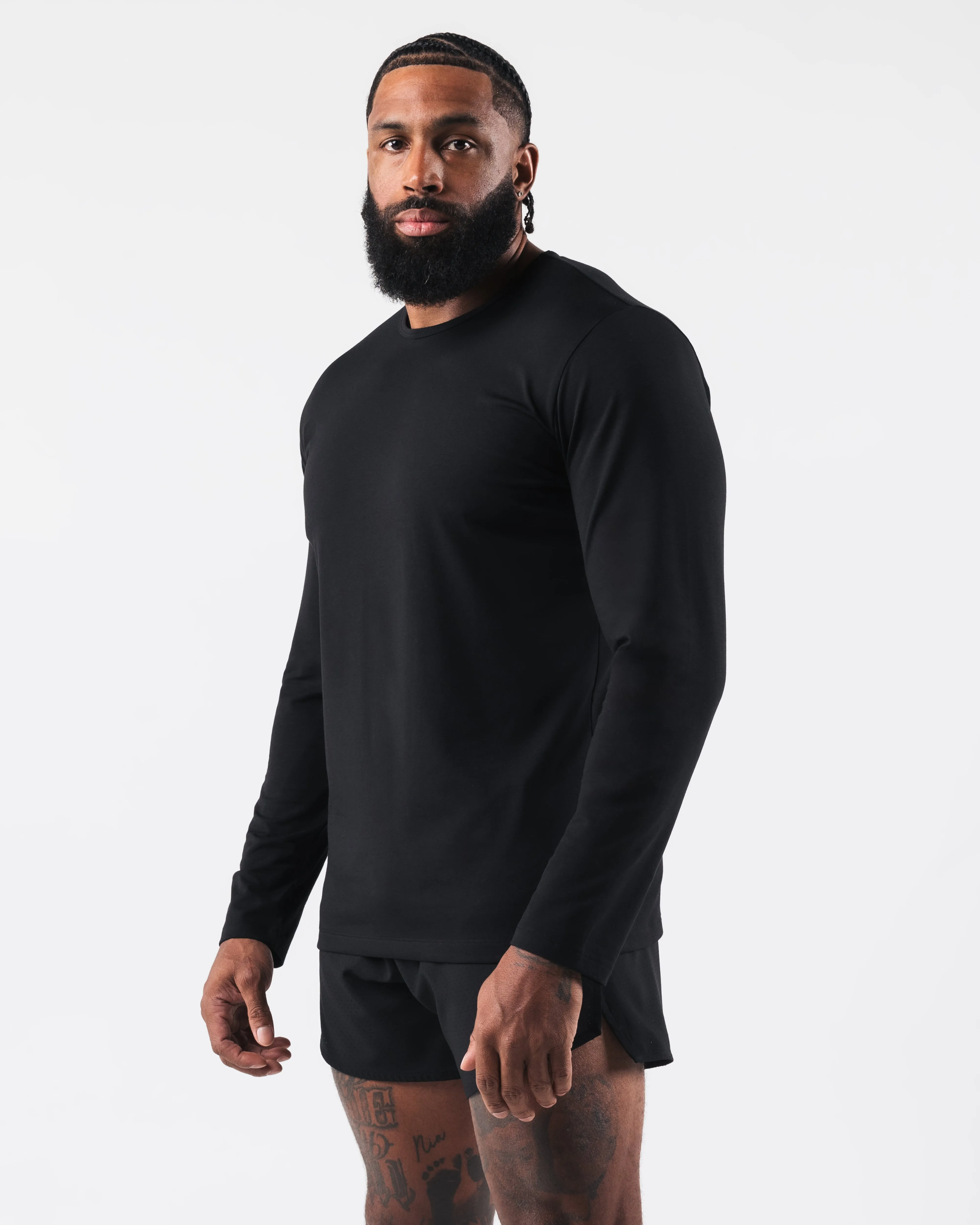 Zero Classic LS Tee 2pk - Black