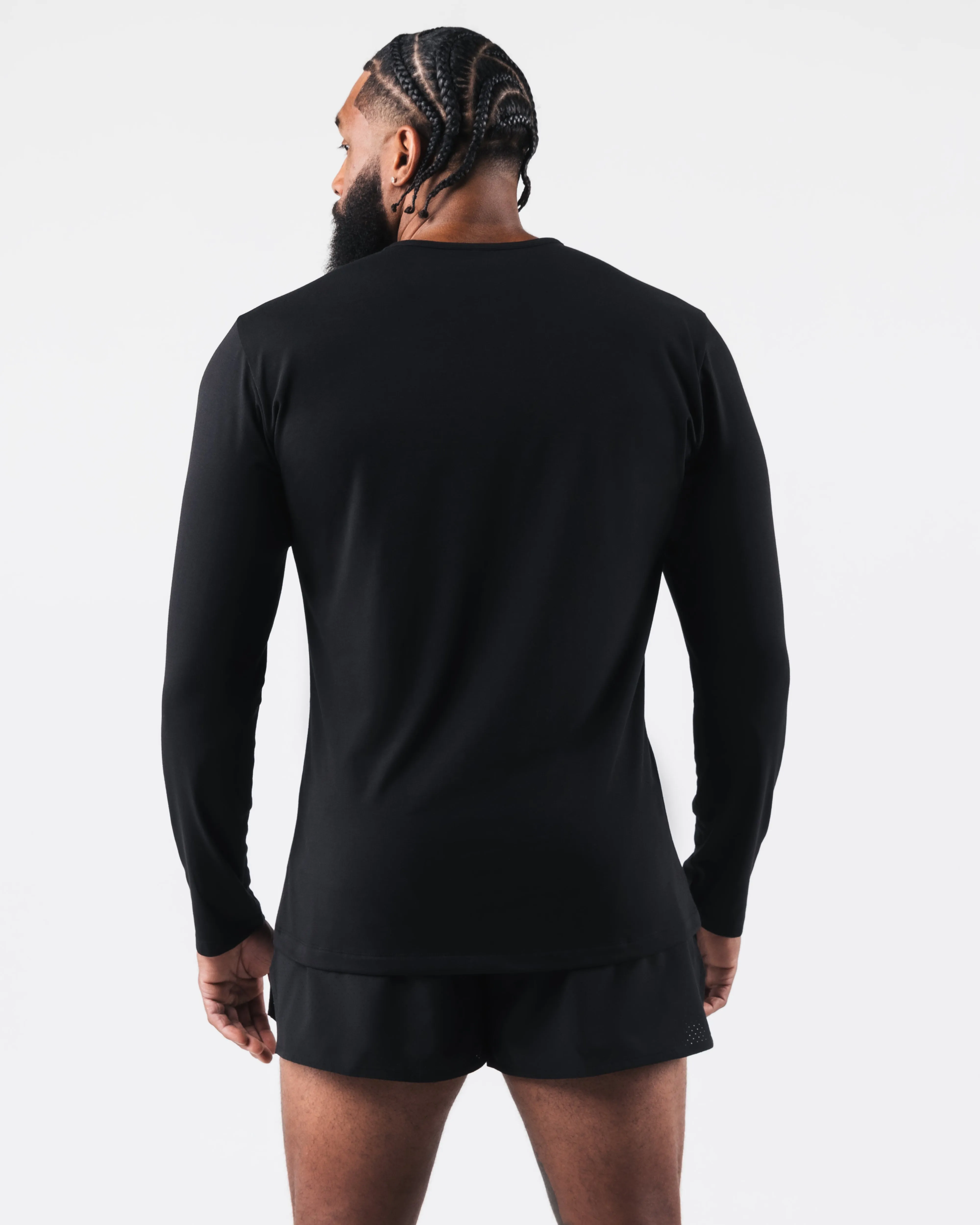 Zero Classic LS Tee 2pk - Black