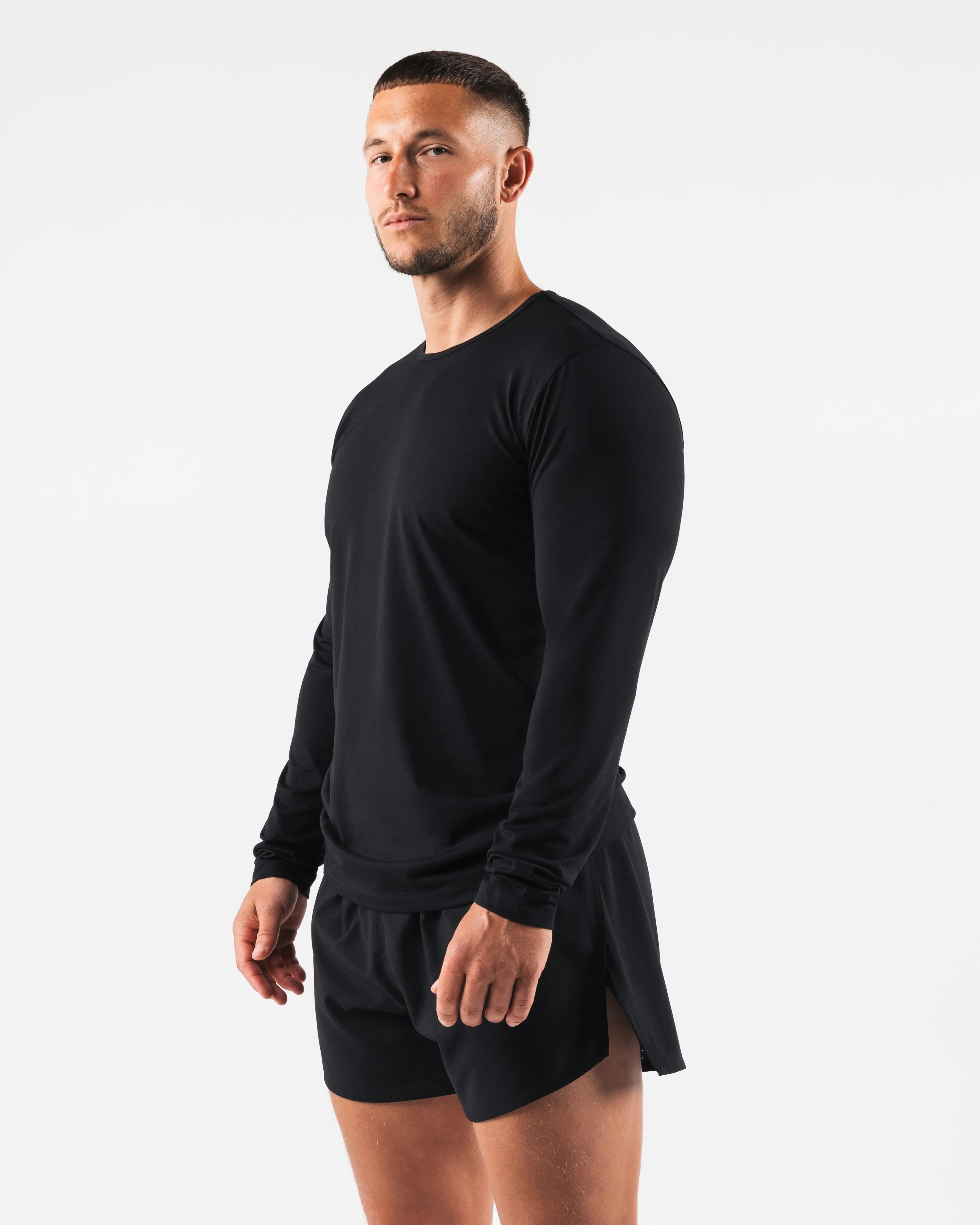 Zero Classic LS Tee 2pk - Black